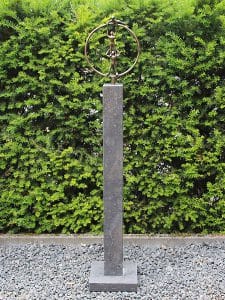 Bronze inkl. Hartsteinsäule
