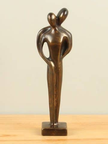 27 cm. Bronze Statue