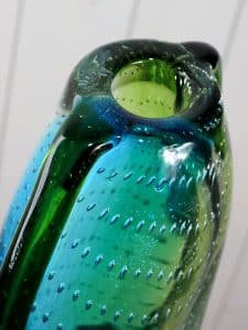 Vase Glas blau/grün GL2800