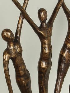 Bronzefigur Samen XL