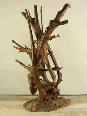 Holzskulptur Teakholz 11-1 GJ