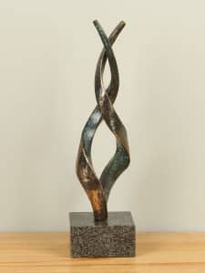 Bronze Statue Vlammen