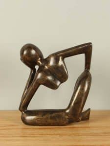 Bronze Figur das Nachsinnen