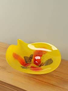 Schale Glas farbig