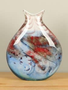 Vase Glas multicolor