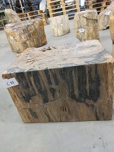 Beistelltisch Fossiles Holz C37