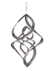 Edelstahl Windspinner doppelt 7