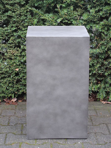 Sokkel light cement, antraciet, 70x34x40 cm