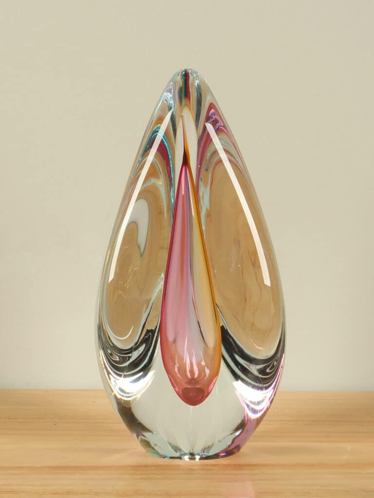 Glasskulptur Twister 22 cm