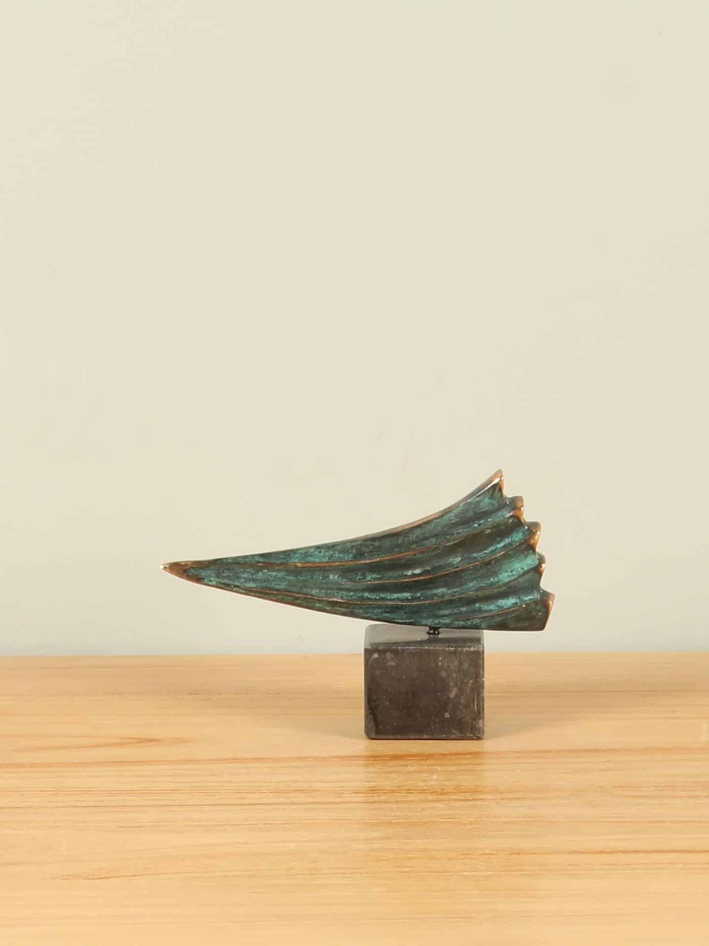 Bronzen sculptuur Snelheid, 11 cm