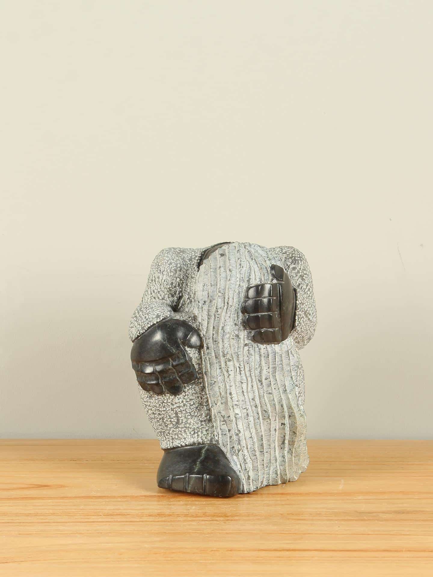 Beeld uit Zimbabwe Leaned Forward nr. 1, 20 cm