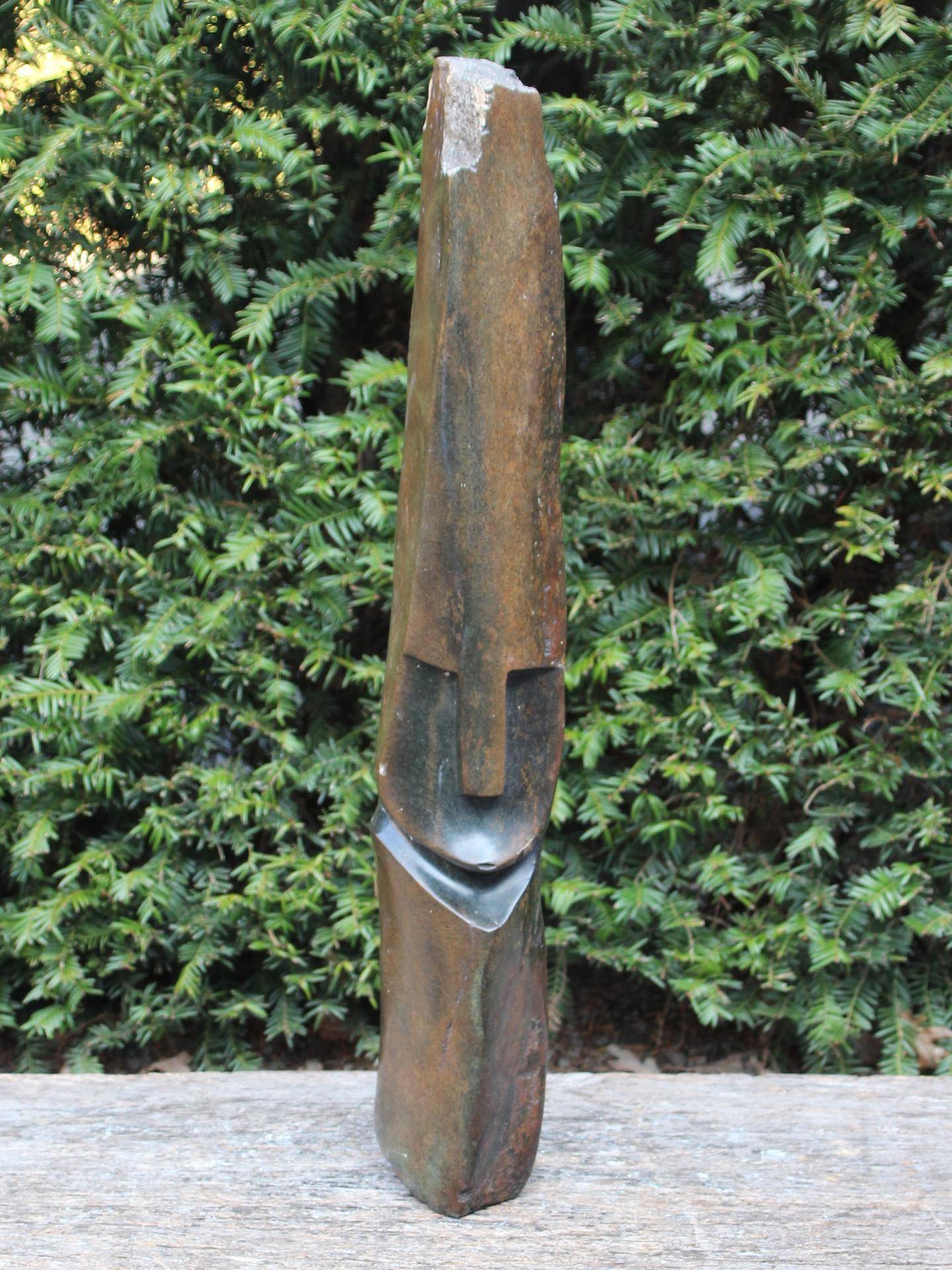 Zimbabwaans beeld Long Face nr. 1, 62 cm